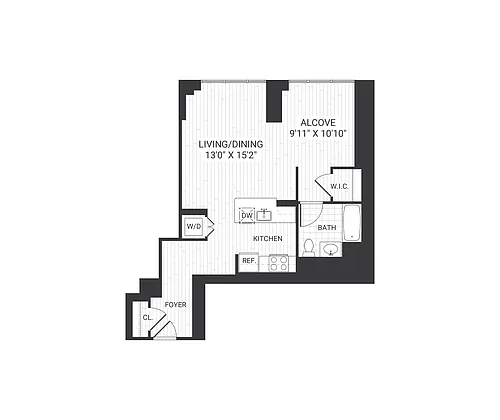 Floor plan B401 S2