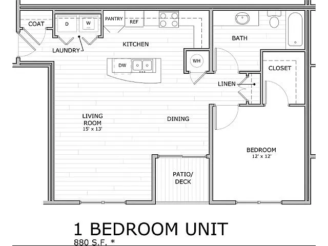 Floor plan Riley