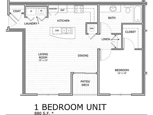 Floor plan Riley