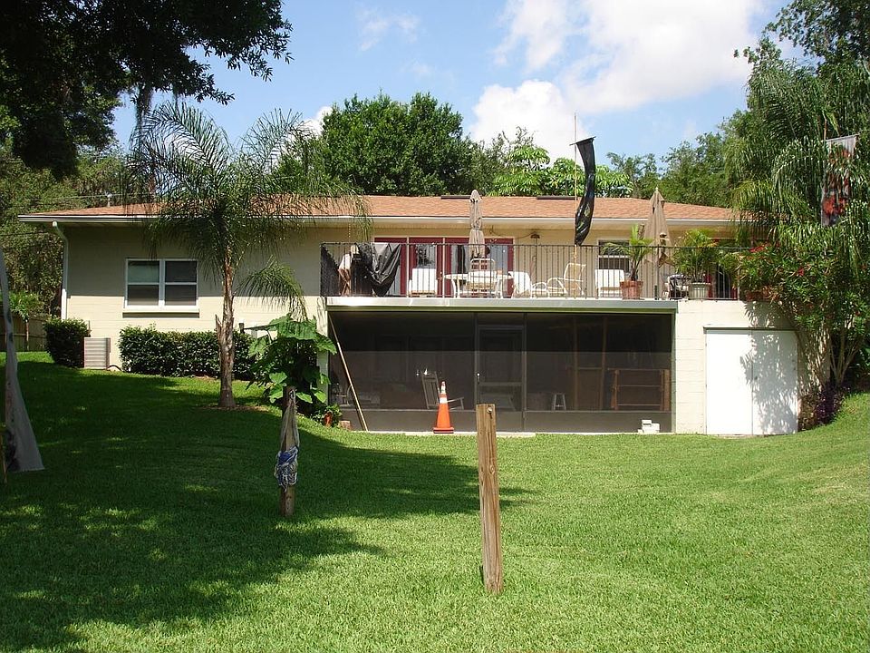 deck and downstairs patio