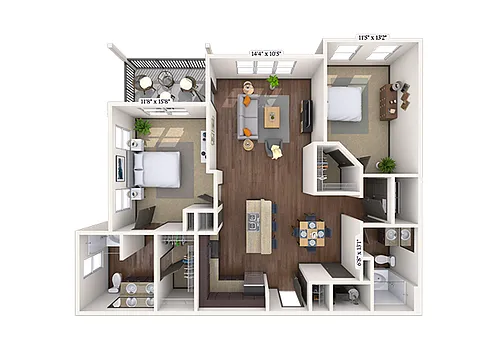 Floor plan Luxe