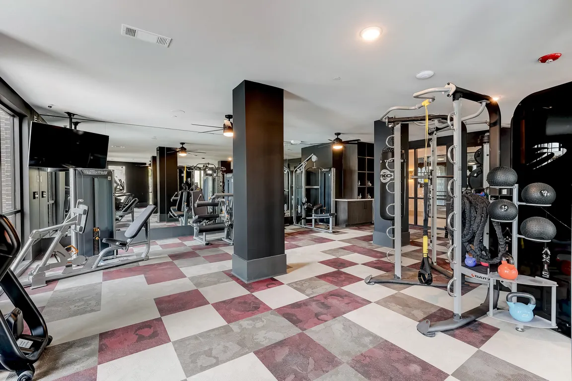 Fitness Center with Cardio, Resistance, & Free Weights