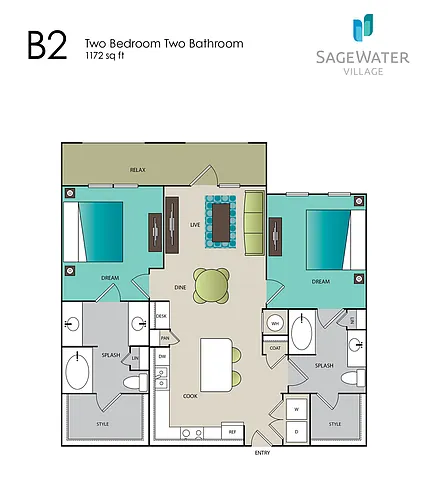 Floor plan B2