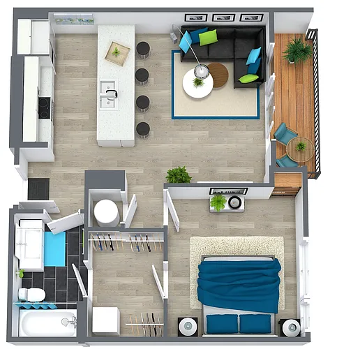 Floor plan A1
