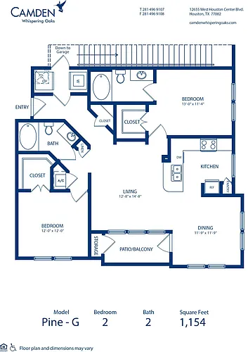 Floor plan Pine - G