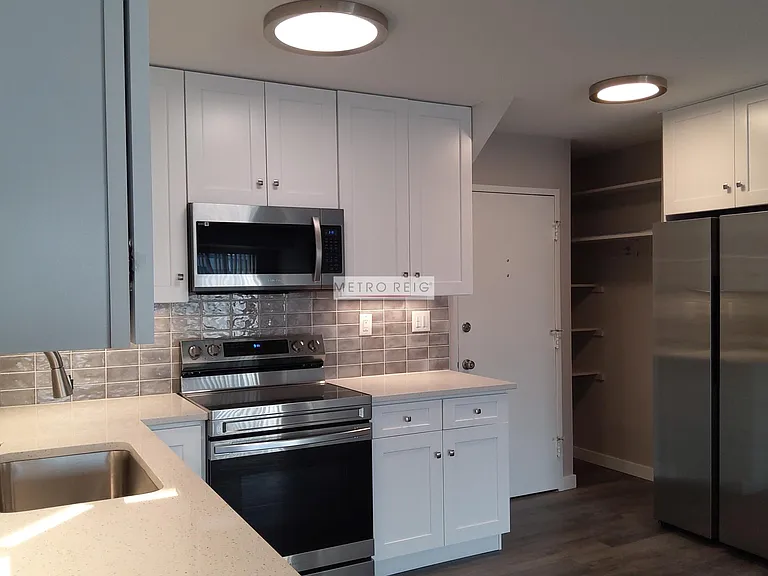 Reconfigured kitchen