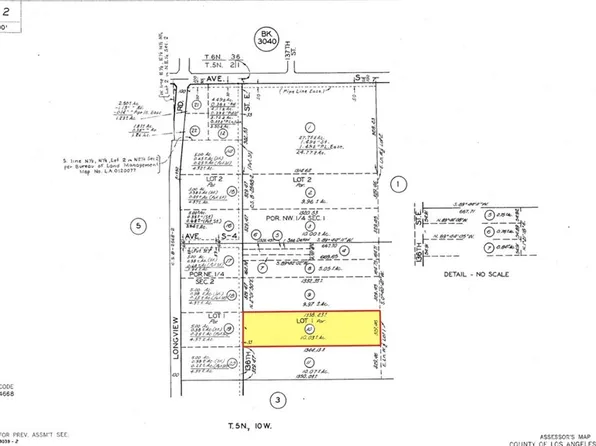 0 136th St E Lot 1, Littlerock, CA 93543