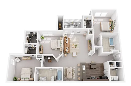 Floor plan THE SANTA ANITA