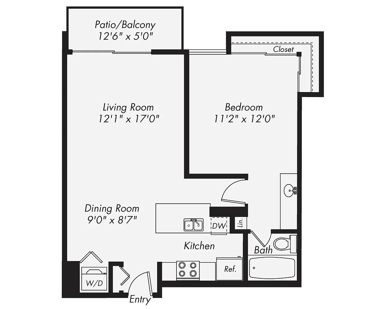 Floor plan A2-WD