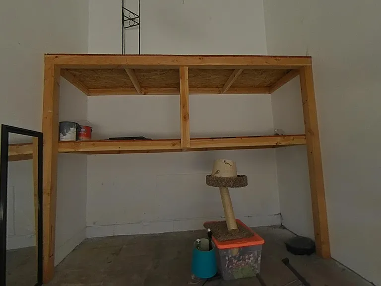 Inside Garage