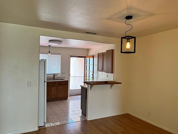 Dining room with view off kitchen