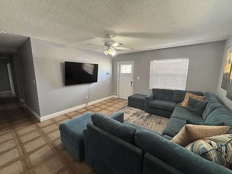 Front door/living room