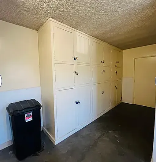 Additional storage in laundry room
