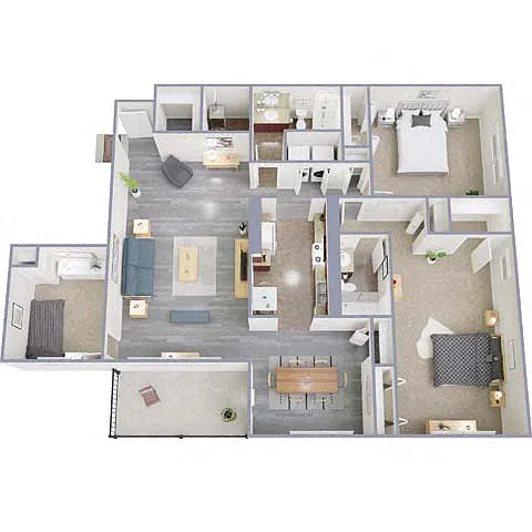 Floor plan The Bradford
