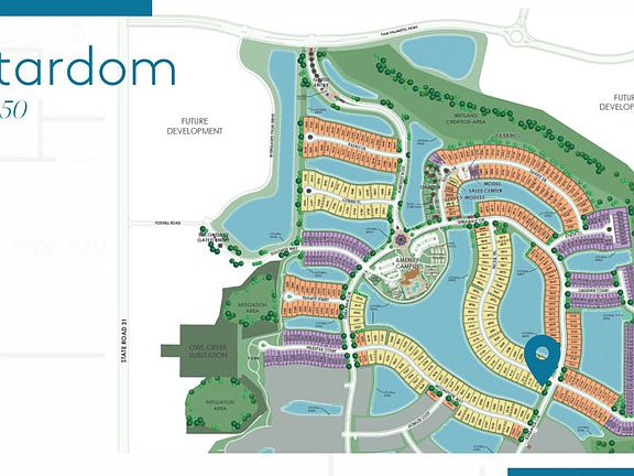 Location of the home within TerraWalk