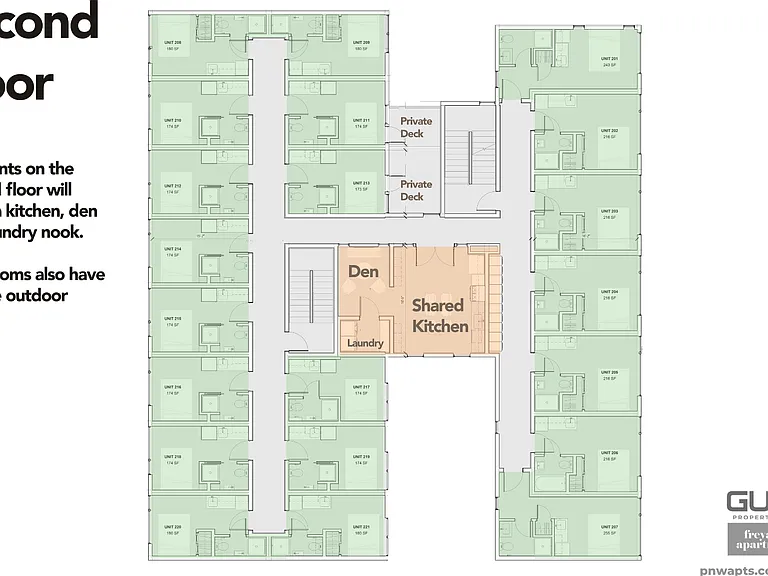 Freya Apartments - Private Studios + Social Connection — Photo 25