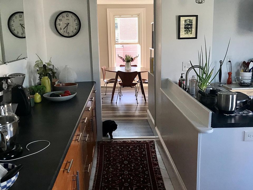 Kitchen looking toward living room