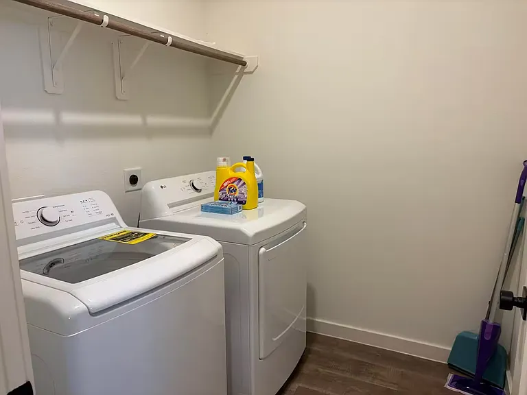 Laundry area