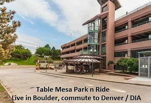 save money on car and gas. RTD bus is 1 block away!