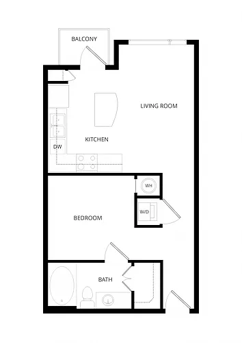Floor plan Lofts - A1