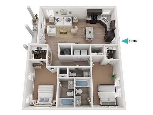 Floor plan Milk Glass (B4)