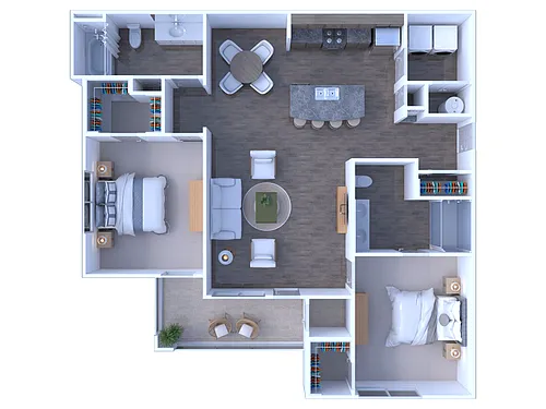 Floor plan B1A