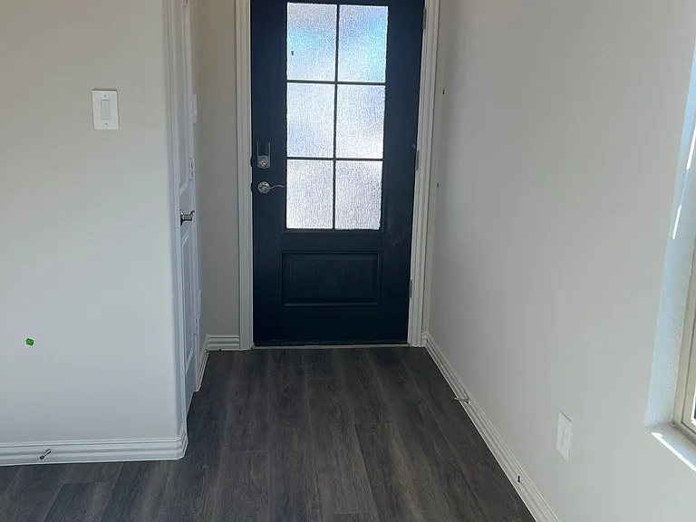 Front entryway.