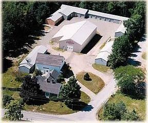 Aerial view of property