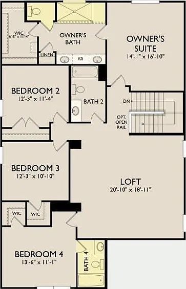 5 bed, 4.0 bath, 2877 sqft, $2,700 — Photo 3