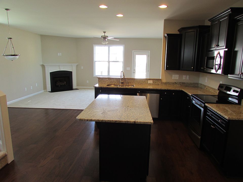 kitchen and main living area