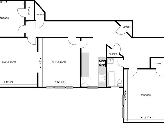 2nd image of 412 Cathedral Pkwy #61F