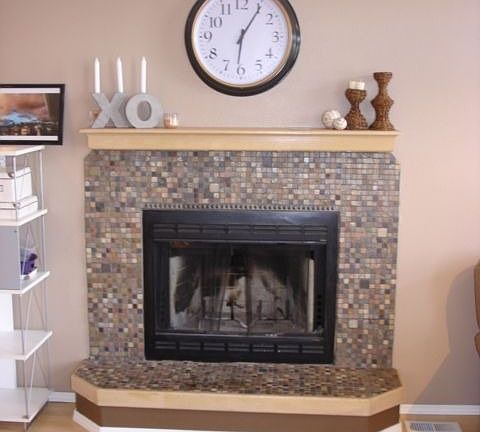 Fireplace in Living Room