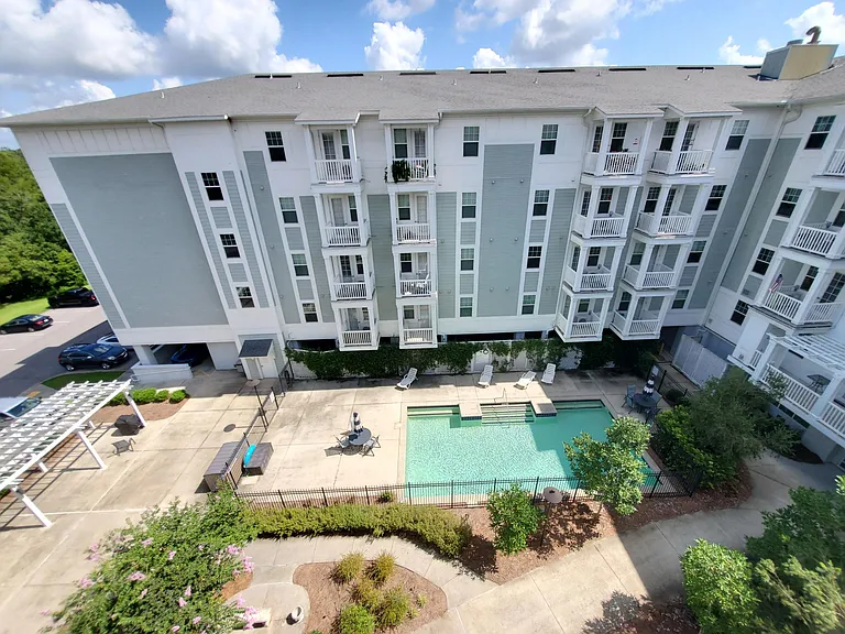view from one of the units' balcony