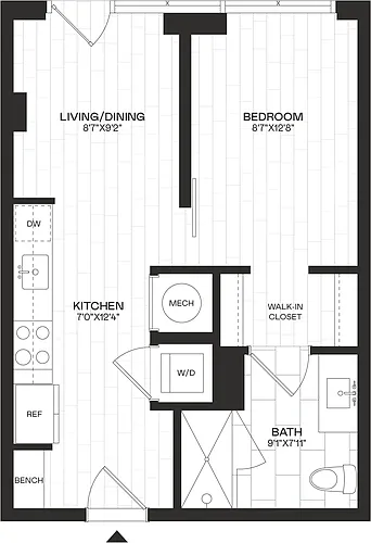 Floor plan B15