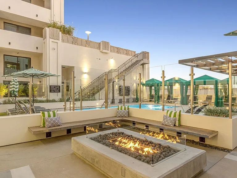 Pool deck