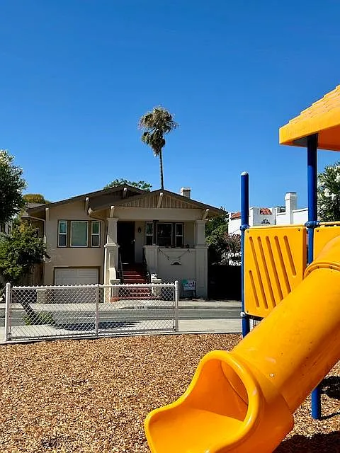 Park is right across the street from our house