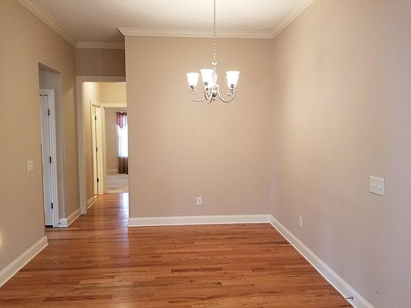 Dining area that opens into the living room.