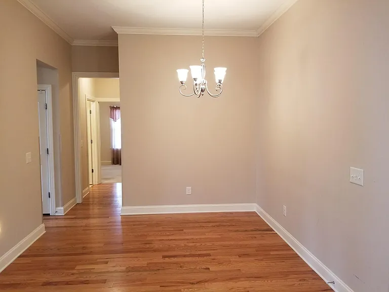 Dining area that opens into the living room.
