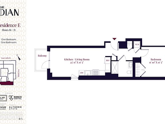 2nd image of 162 E 36th St #17E