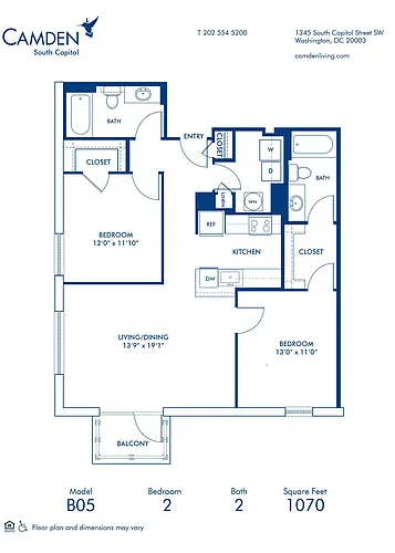 Floor plan B05