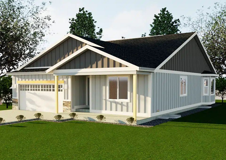 Willow Modern Farmhouse Option