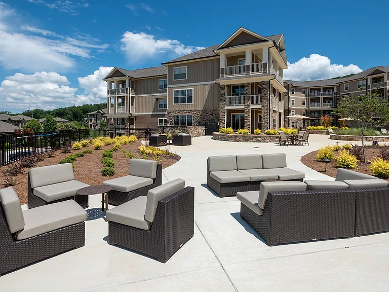 Poolside Lounge Area