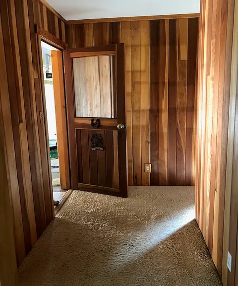 entry from garage