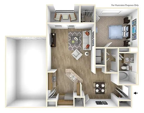Floor plan A1G