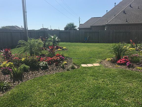 Beautiful backyard