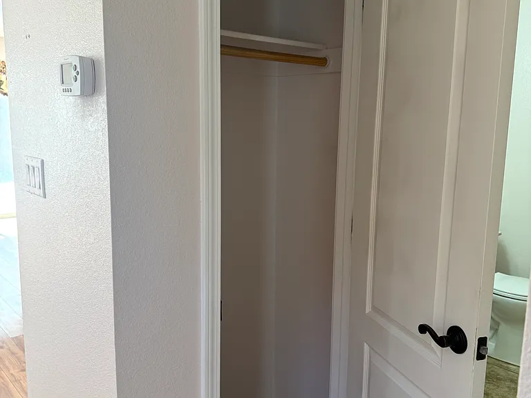 hallway closet on 1st floor