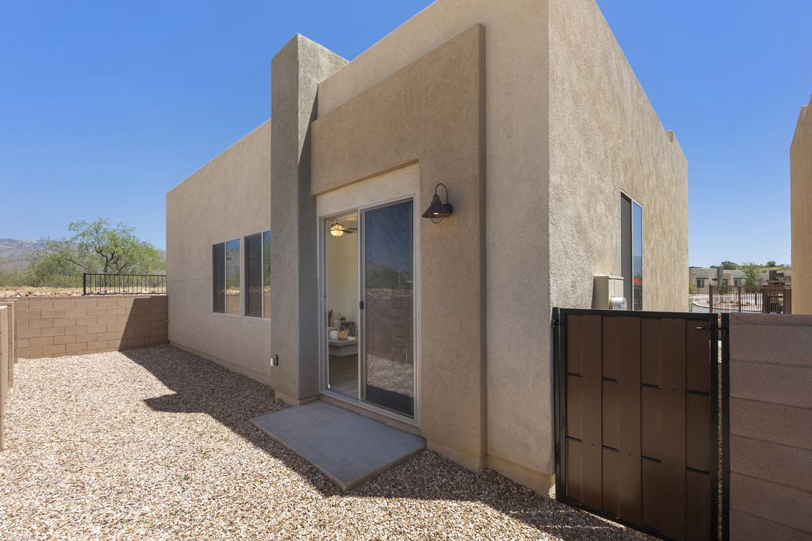Two Bedroom Tortolita Floorplan Backyard