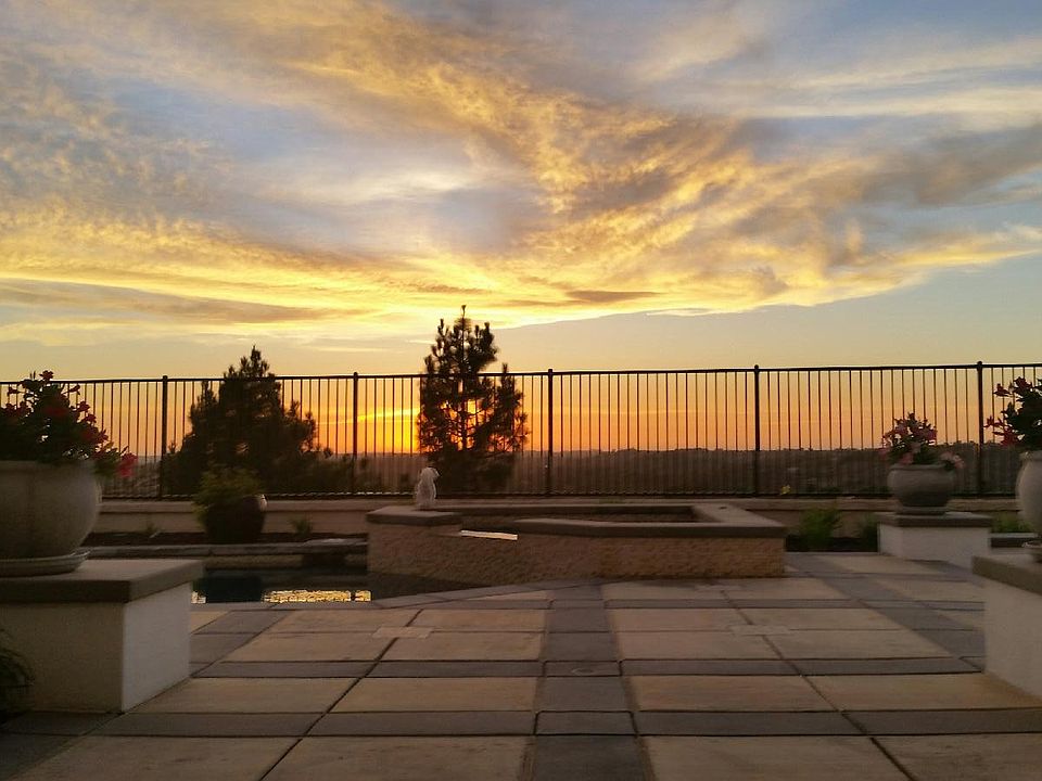 Sunset from back yard