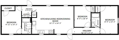 Floor plan Hamilton