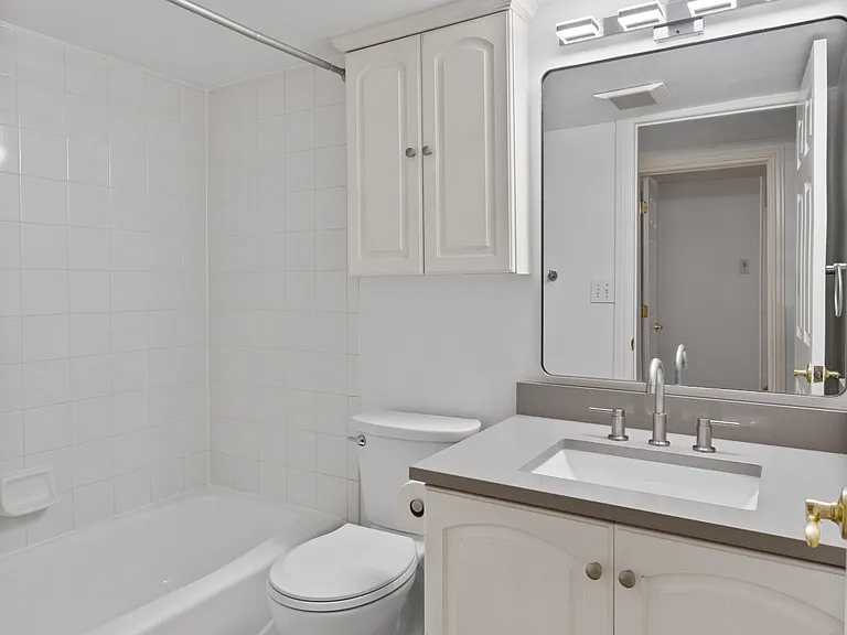Recently updated bathroom.